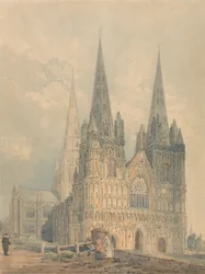 Lichfield Kathedraal, Staffordshire